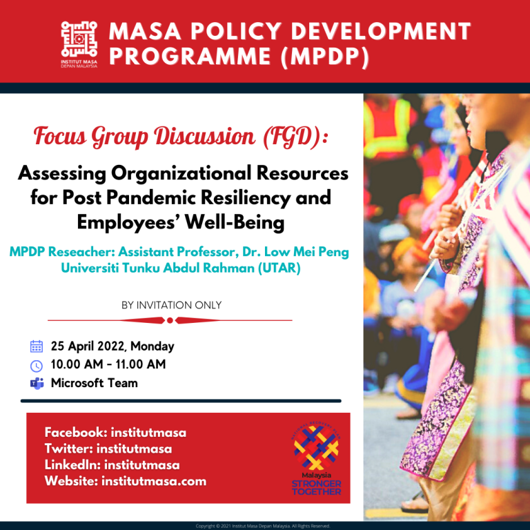 20222504 - Focus Group Discussion (FGD) Assessing Organizational Resources for Post Pandemic Resiliency and Employees’ Well-Being (4)